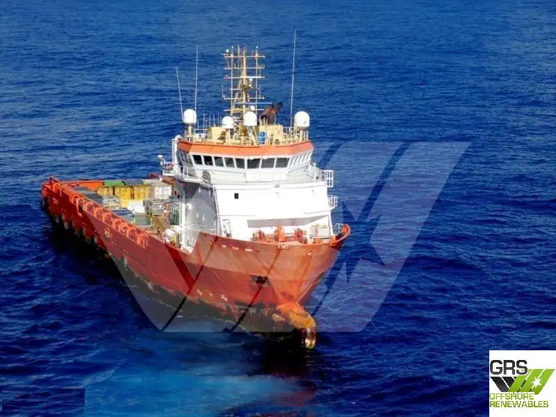 Navire d'approvisionnement à vendre