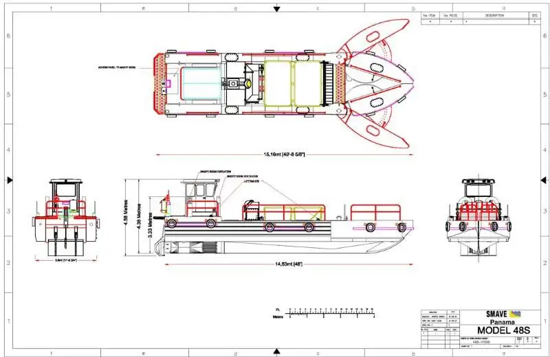Bateau patrouilleur à vendre