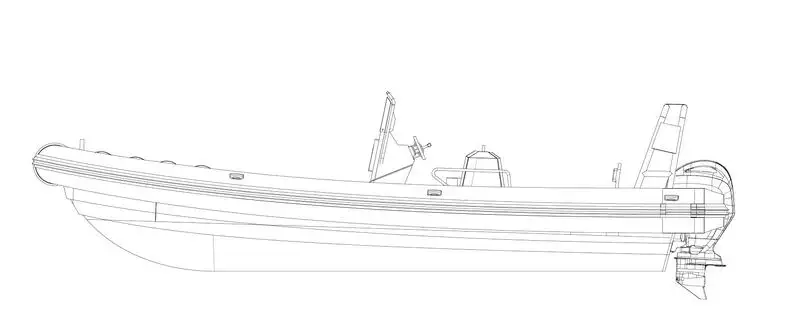 Bateau pneumatique semi-rigide à vendre