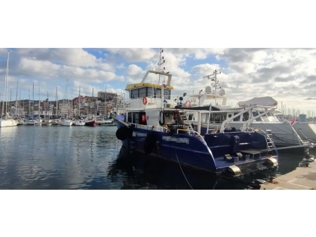 Navire d'arpentage à vendre