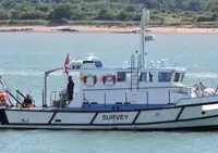 Navire d'arpentage à vendre