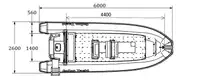 Bateau pneumatique semi-rigide à vendre