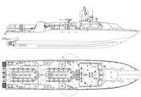 Bateau patrouilleur à vendre