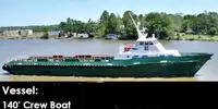 Bateau de transport d'équipage à vendre