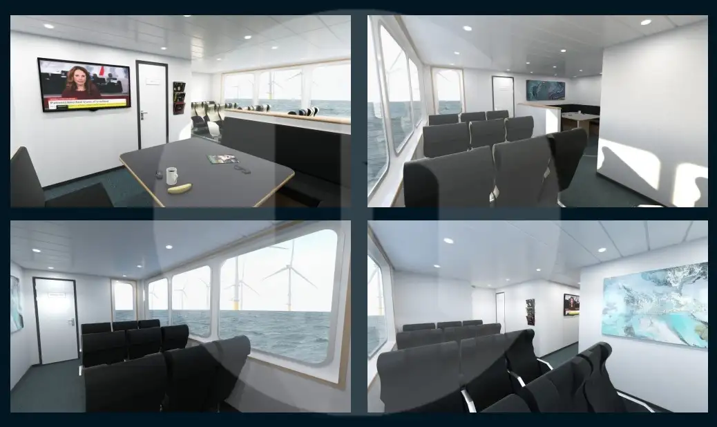 Bateau de transport d'équipage à vendre