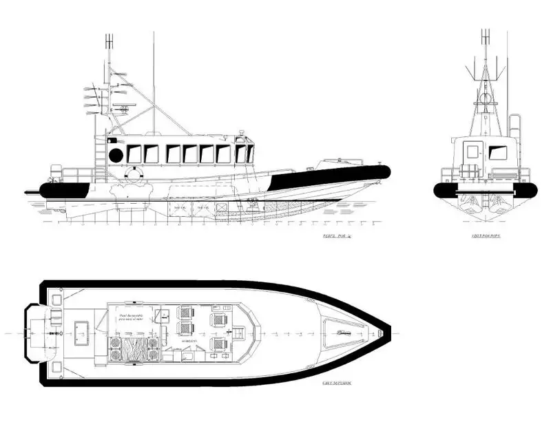 Bateau de transport d'équipage à vendre