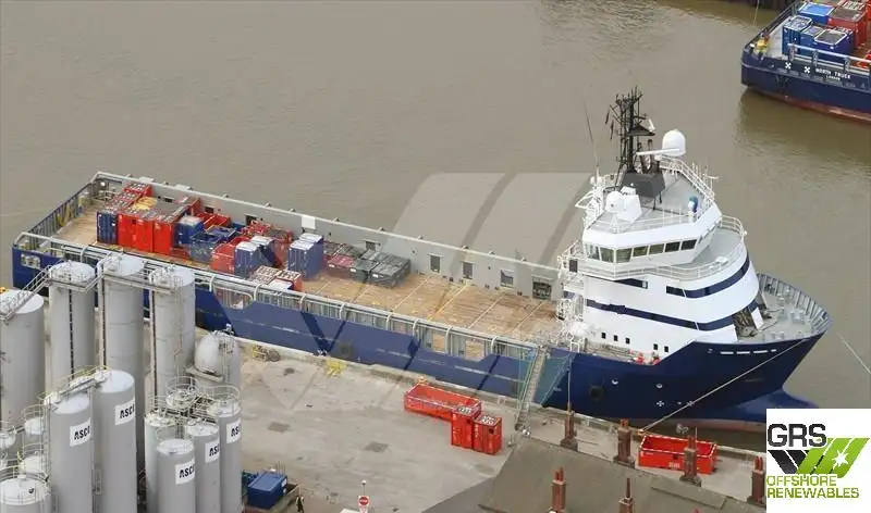 Navire d'approvisionnement à vendre