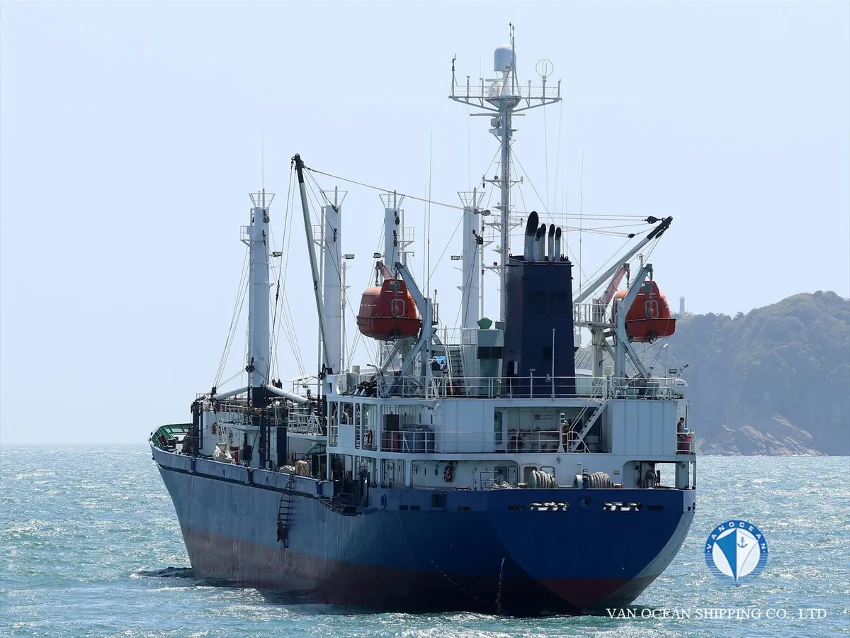 Navire frigorifique à vendre