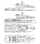 Bateau de transport d'équipage à vendre
