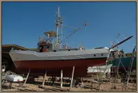 Bateau-pompe à vendre