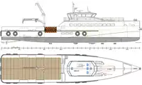 Bateau de transport d'équipage à vendre