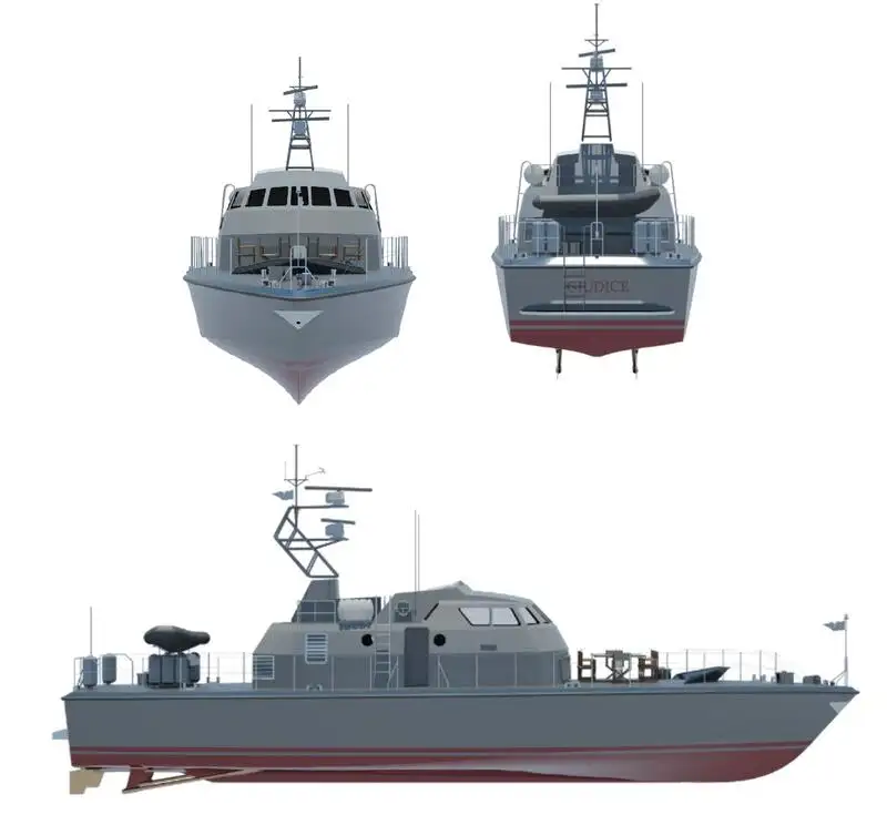 Bateau patrouilleur à vendre