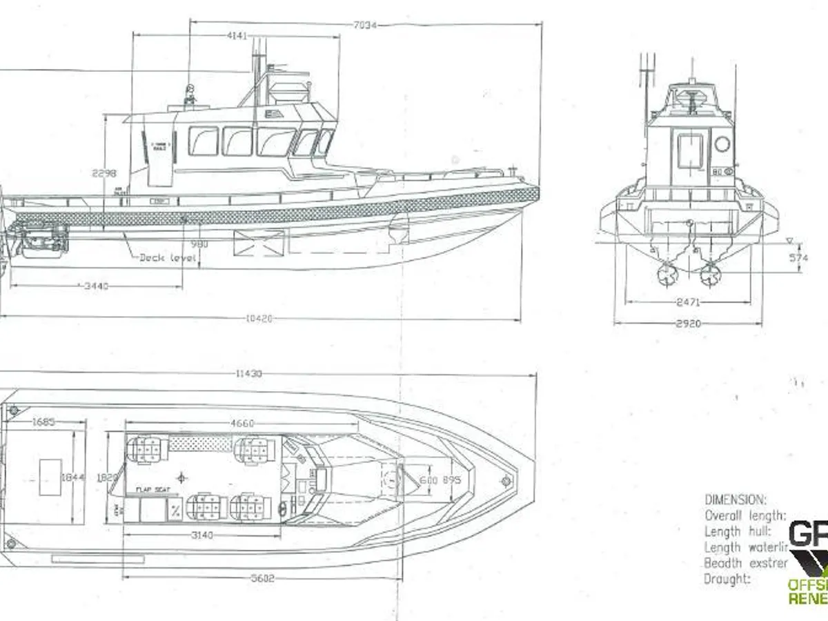 Bateaux de travail à vendre