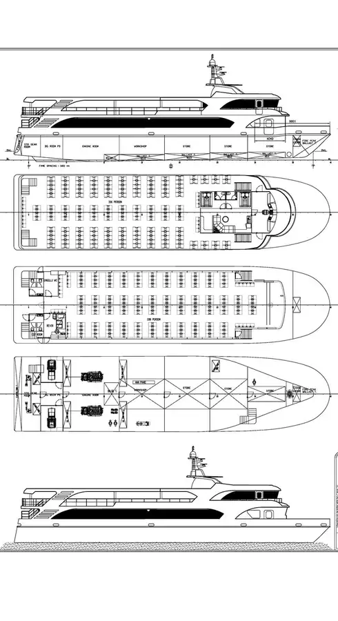 Navire de croisière à vendre