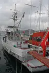 Bateau-pompier à vendre