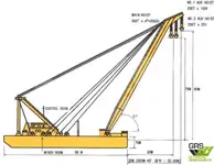 Navire grue à vendre