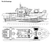 Bateau pilote à vendre