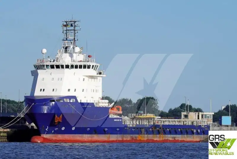 Navire d'approvisionnement de plateformes (PSV) à vendre