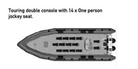 Bateau pneumatique semi-rigide à vendre