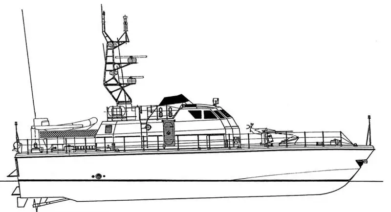 Bateau patrouilleur à vendre