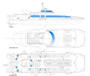 Navire de passagers à vendre