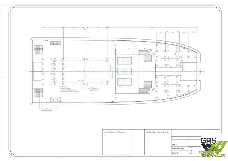Navire de service pour parc éolien à vendre