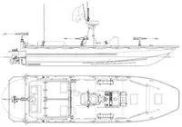 Bateau patrouilleur à vendre