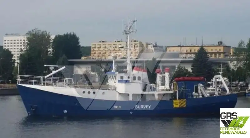 Navire d'arpentage à vendre