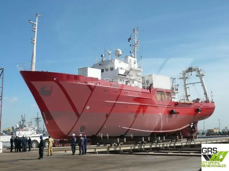 Navire d'arpentage à vendre