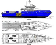 Bateau patrouilleur à vendre