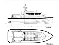Bateau de transport d'équipage à vendre