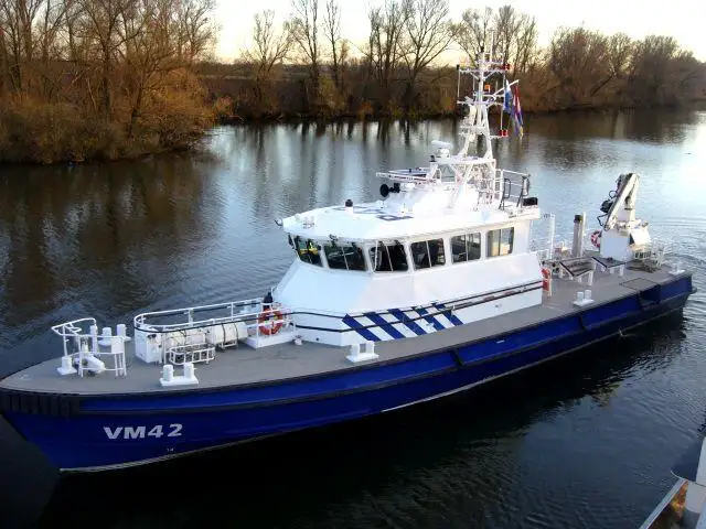 Navire d'arpentage à vendre