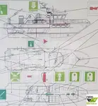 Barge d'hébergement à vendre