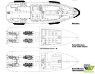 Bateau de transport d'équipage à vendre