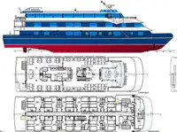 Navire de croisière à vendre