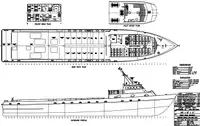 Bateau de transport d'équipage à vendre