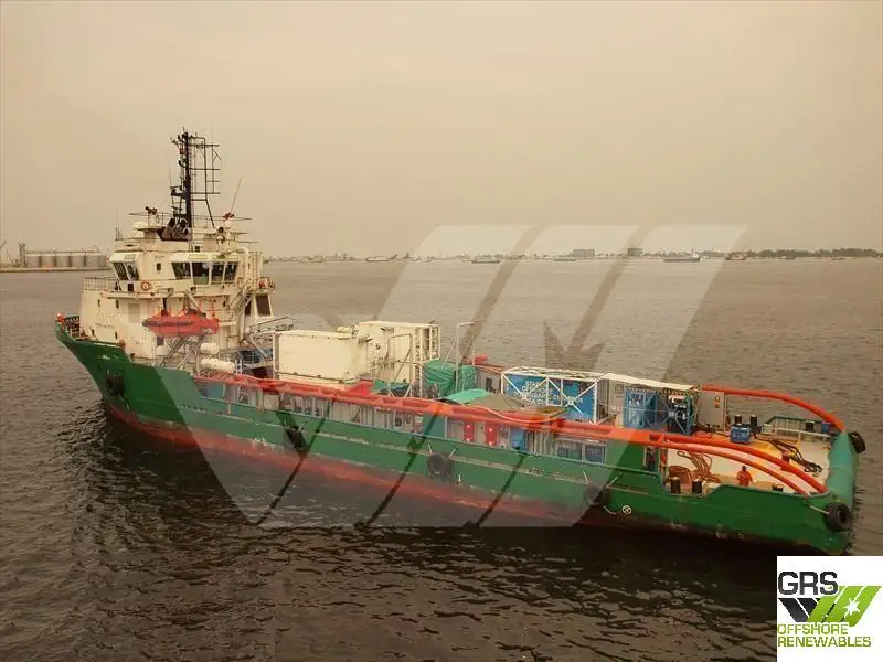 Navire d'approvisionnement à vendre