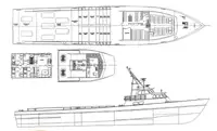 Bateau de transport d'équipage à vendre