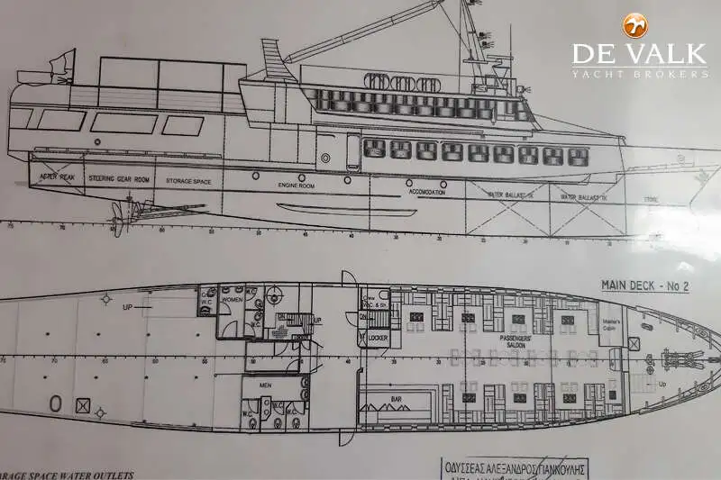 Navire de croisière à vendre