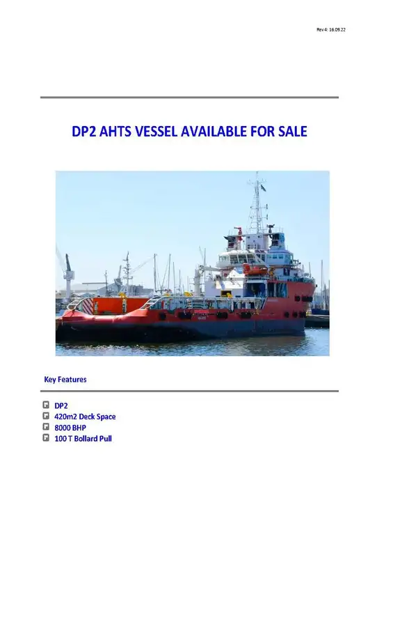 Remorqueur à vendre
