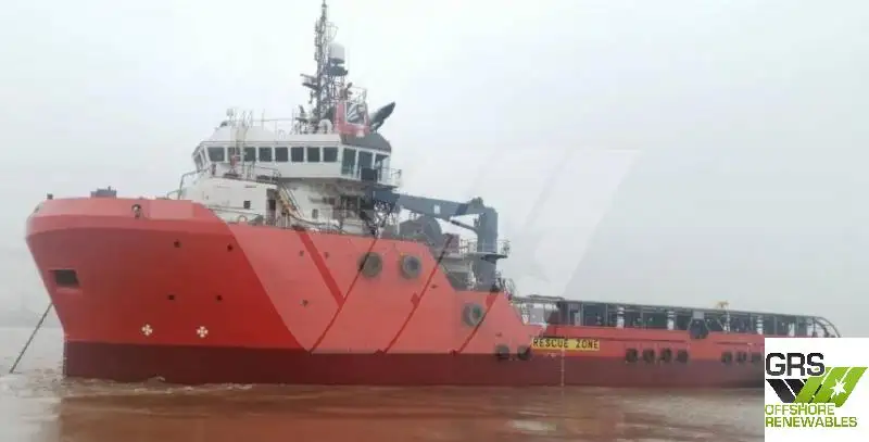 Navire d'approvisionnement à vendre