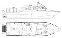 Bateau patrouilleur à vendre