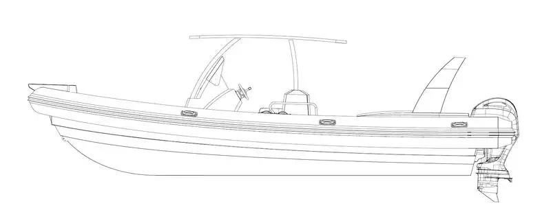 Bateau pneumatique semi-rigide à vendre