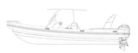 Bateau pneumatique semi-rigide à vendre