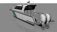 Bateau patrouilleur à vendre