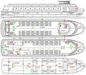 Navire de passagers à vendre