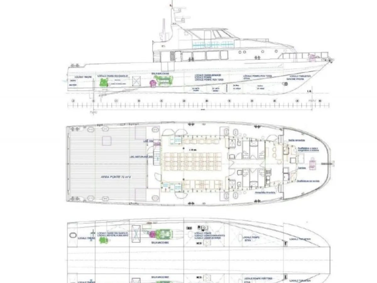 Bateau de transport d'équipage à vendre
