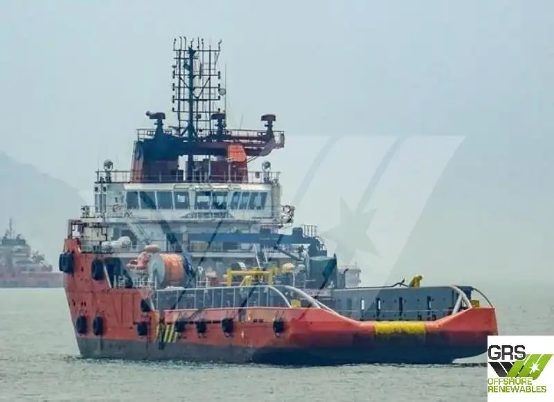 Navire d'approvisionnement à vendre