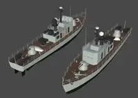Bateau patrouilleur à vendre