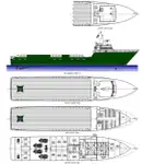 Bateau de transport d'équipage à vendre